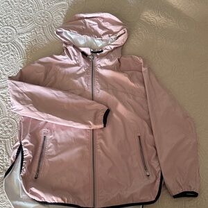Calvin Klein Performance Pink Rain Coat